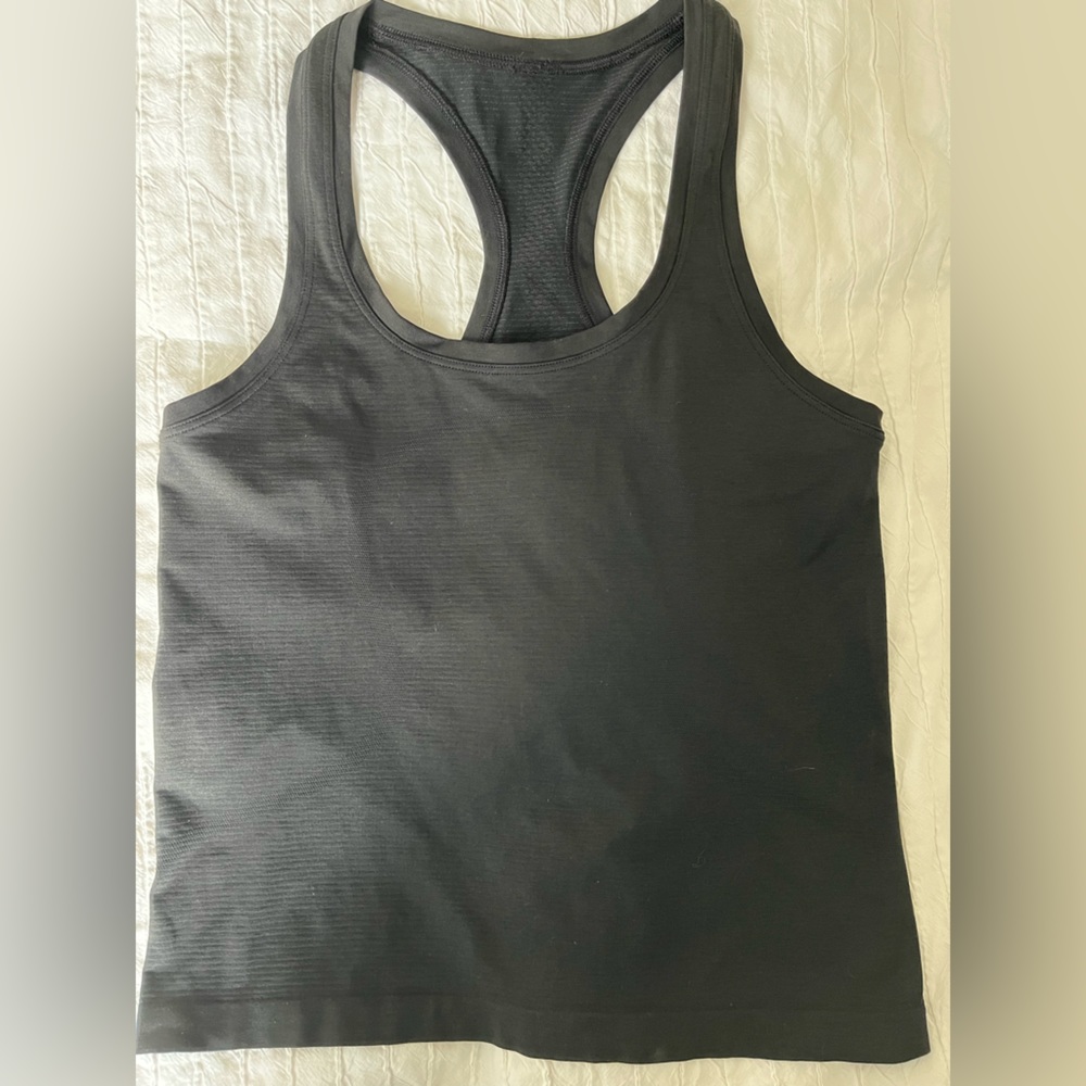 Black Lululemon Tank Size 6